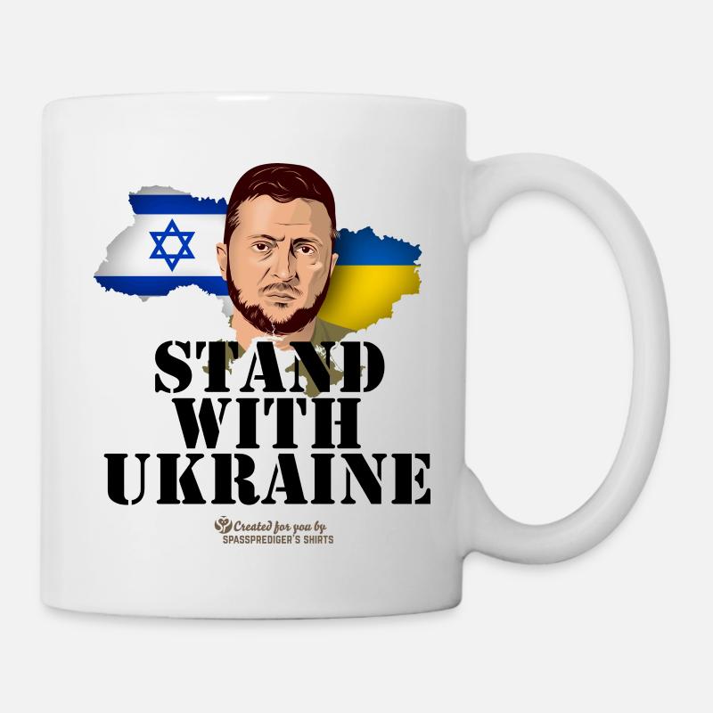 Ukraine Israël - Mug blanc - blanc