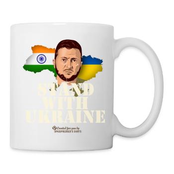 Ukraine India - Mug - white - Right