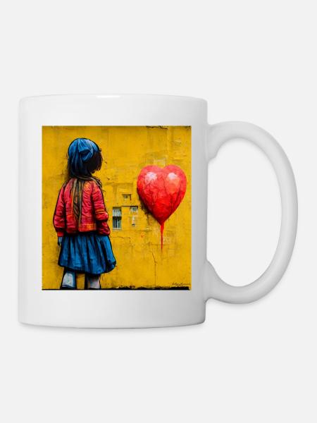 bande dessinée pop art - Mug blanc - blanc