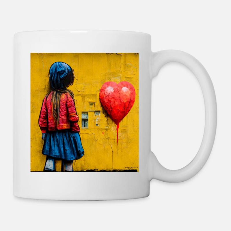 bande dessinée pop art - Mug blanc - blanc