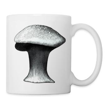 Mushroom Mushrooms Poisonous Mushrooms Mycology Earthy Natural 7 - Mug - white - Right