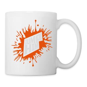 Dump Him Quote Logo - Mug blanc - blanc - Droite