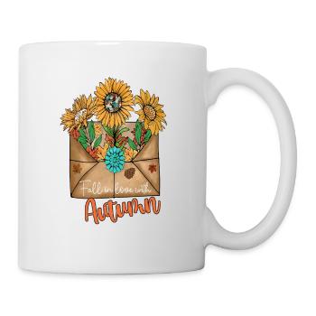 Fall in Love with Autumn - Mug - white - Right