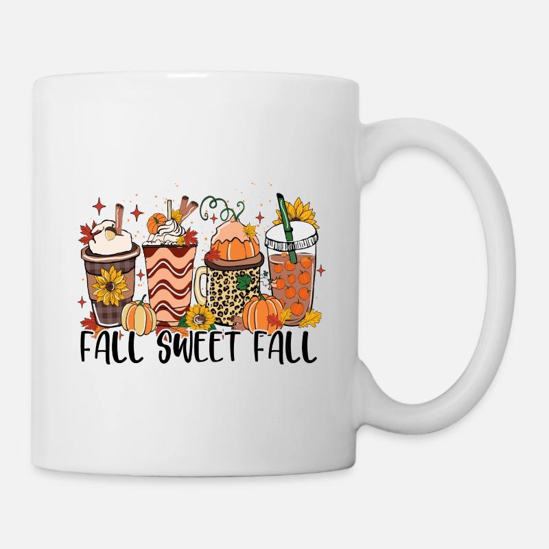 Automne Automne doux - Mug blanc - blanc