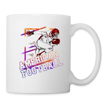 Joueur de football américain Joueur de football américain Sports - Mug blanc - blanc - Droite