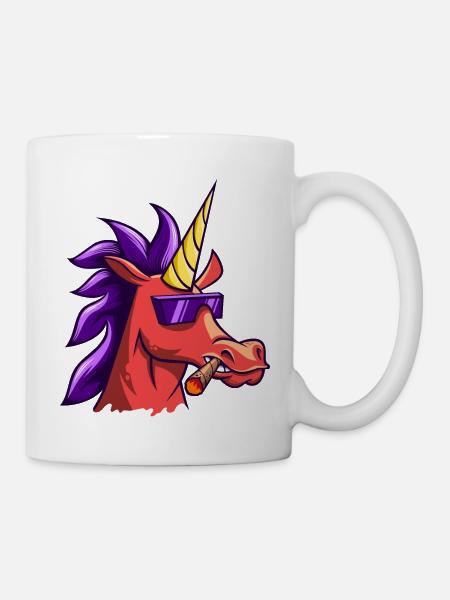 Unicorn - Tasse - Weiß