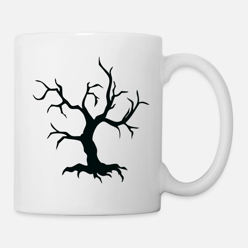 Halloween Tree - Tasse - Weiß