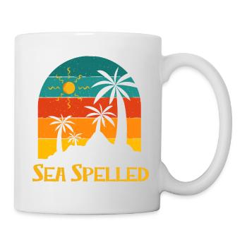 Nauti Time Summer Tropical Beach Trip Vacation - Mug - white - Right