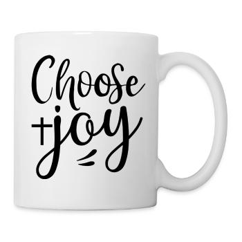 Choose Joy - Tasse - Weiß - Rechts
