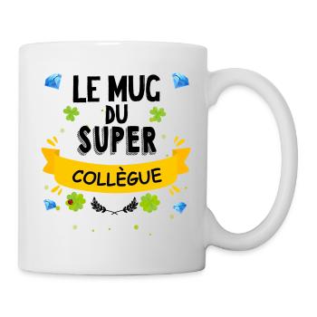 Mug Pour un Collègue Super Cool - Mug blanc - blanc - Droite
