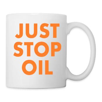 Just stop oil - Mug - white - Right