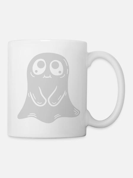 Süßer kleiner Geist Comic - Tasse - Weiß