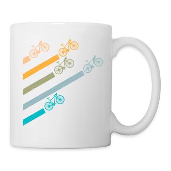 Fahrrad Bike Radsport - Tasse - Weiß - Rechts