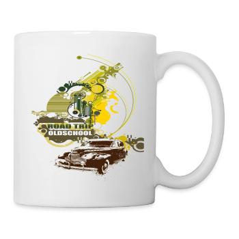 Old School - Mug - white - Right