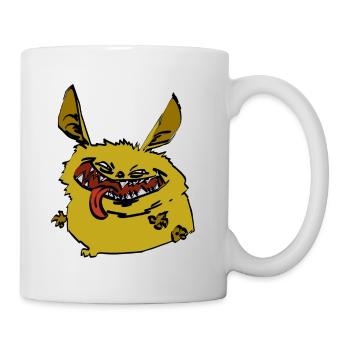 The Crazy Little Hairy Monster - Mug - white - Right