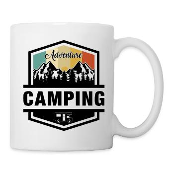 Camping - Tasse - Weiß - Rechts