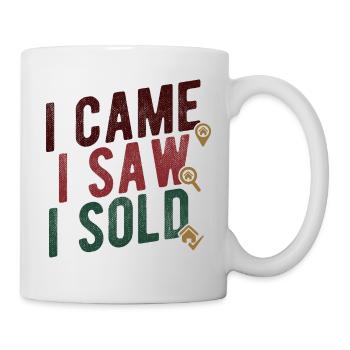Immobilien-Händler Für Immobilien-Makler - Tasse - Weiß - Rechts