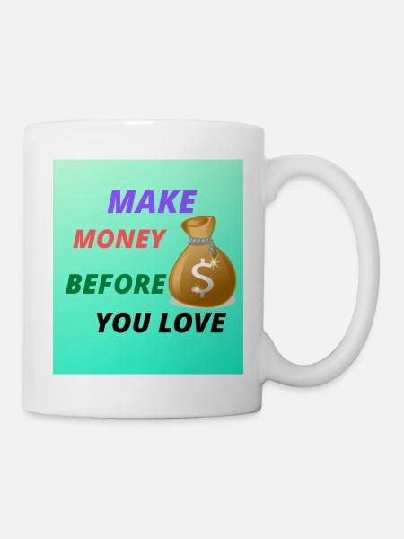 MAKE MONEY2 - Mug - white