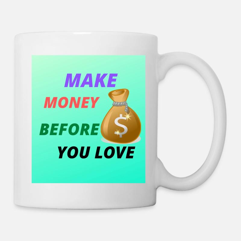 MAKE MONEY2 - Mug - white