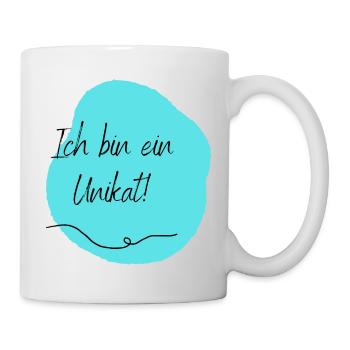 Ich bin ein Unikat! - Tasse - Weiß - Rechts