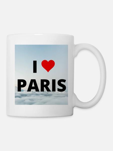 ICH LIEBE PARIS 2 - Tasse - Weiß