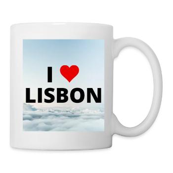 I LOVE LISBON - Mug - white - Right