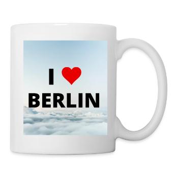 ICH LIEBE BERLIN - Tasse - Weiß - Rechts