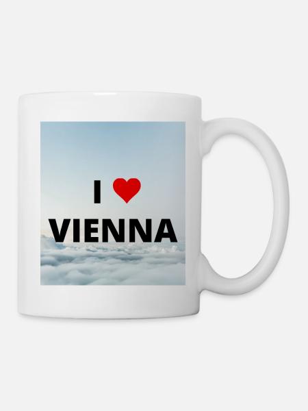 I LOVE VIENNA - Mug - white