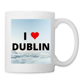 I LOVE DUBLIN - Mug - white - Right