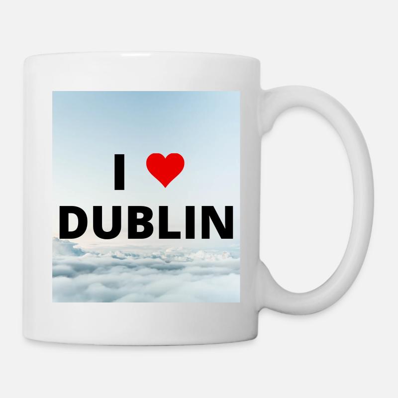 ICH LIEBE DUBLIN - Tasse - Weiß