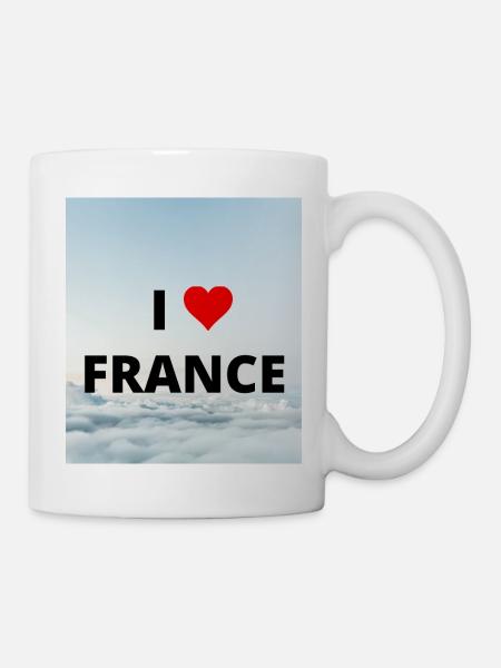 I love France - Mug - white