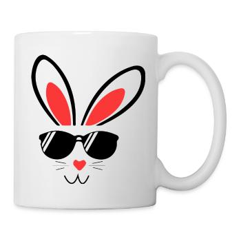 Rabbit, Rabbit, Easter rabbit - Mug - white - Right