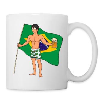 Brazilian Hot Boy - Mug - white - Right