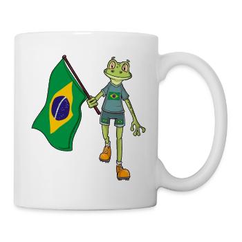 Brazilian Fan Frog - Mug - white - Right