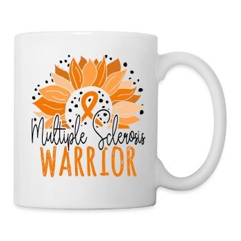 Sunflower Multiple Sclerosis Warrior - Mug - white - Right