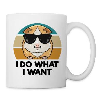 Dictons de cobayes - Mug blanc - blanc - Droite