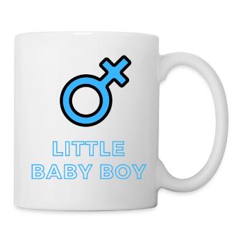 Baby Announcement Pregnancy - Boy - Surprise - Mug - white - Right