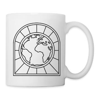 Mutter Erde retten Natur Klimawandel Umwelt - Tasse - Weiß - Rechts