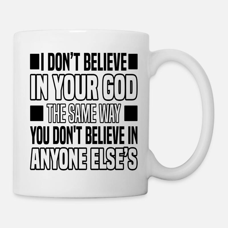 Athéisme - Mug blanc - blanc