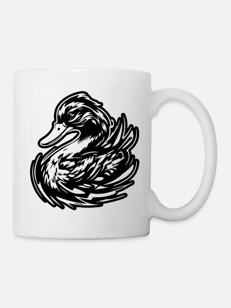 Duck animal - Mug - white