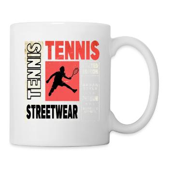 Tennis Tennis Player Player Vintage Retro Sport - Mug - white - Right