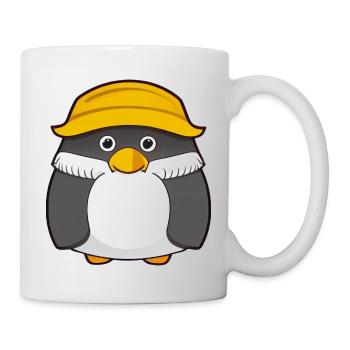Penguin Cartoon Cute Pengu Animal Funny Comic 5 - Mug - white - Right