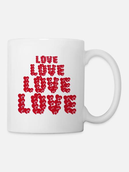 Liebe - Tasse - Weiß