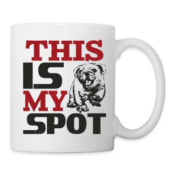 DAS IST MEIN SPOT LUSTIG - Tasse - Weiß - Rechts