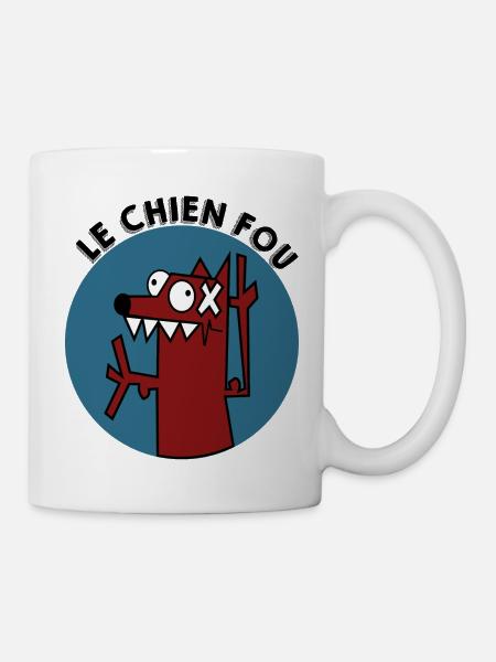 lechienfou - Mug blanc - blanc