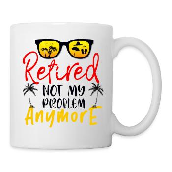 Renter funny saying, no longer my problem - Mug - white - Right