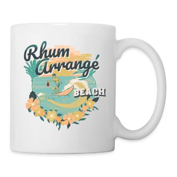 Rum Arranged Beach - Mug - white - Right