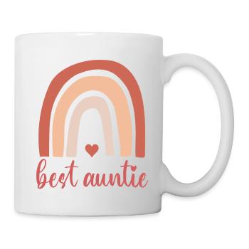 Celebrating the Best Auntie - Mug - white - Right