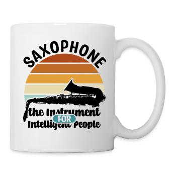 Saxophone Accessories - Mug - white - Right