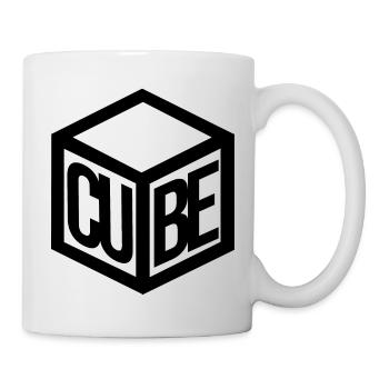 Electronic music cube gift - Mug - white - Right